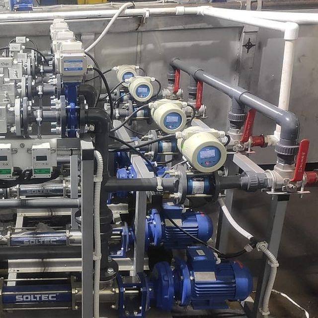 Система автоматического разбавления раствора флокулянта