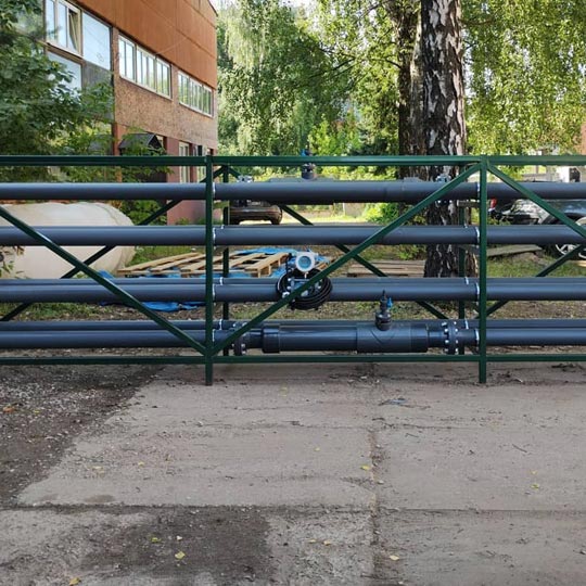 Трубчатый смеситель. Флокулятор. Очистка стоков.